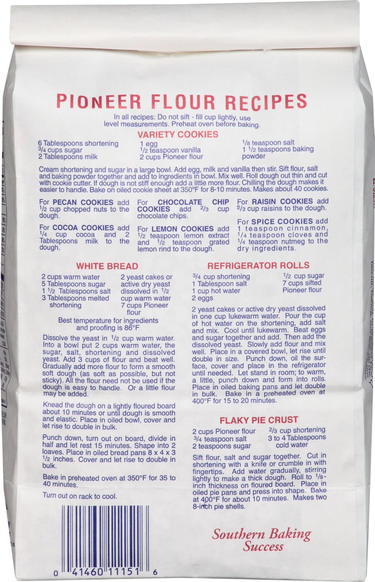 slide 4 of 6, Pioneer All-Purpose Flour, 5 lb