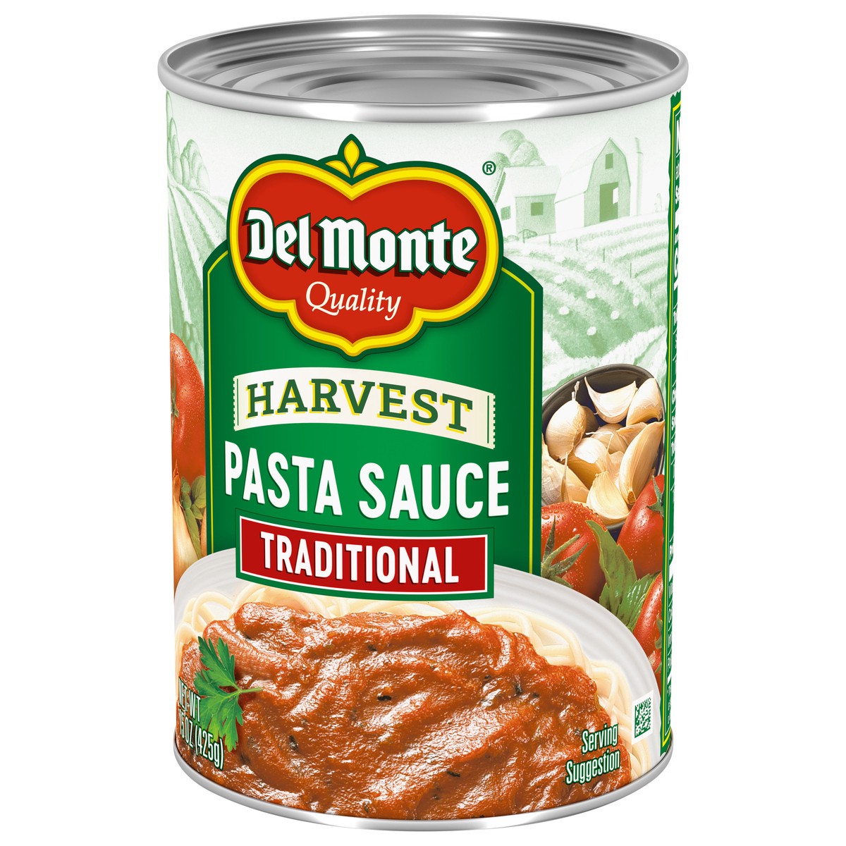 slide 3 of 4, Del Monte Harvest Traditional Pasta Sauce, 15 oz Can, 15 oz
