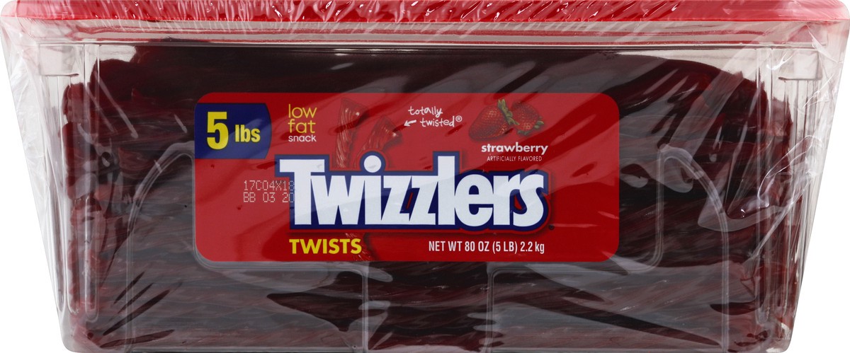 slide 1 of 8, Twizzlers Candy 80 oz, 80 oz