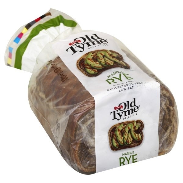 slide 1 of 1, Schmidt's Old Tyme Marble Rye Bread, 16 oz