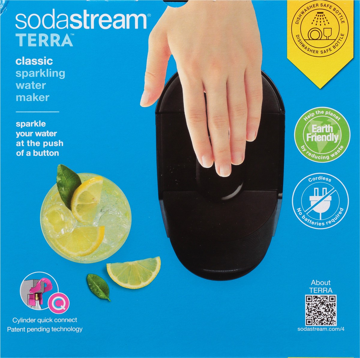 slide 3 of 9, SodaStream Terra Sparkling Water Maker 1 ea, 1 ct