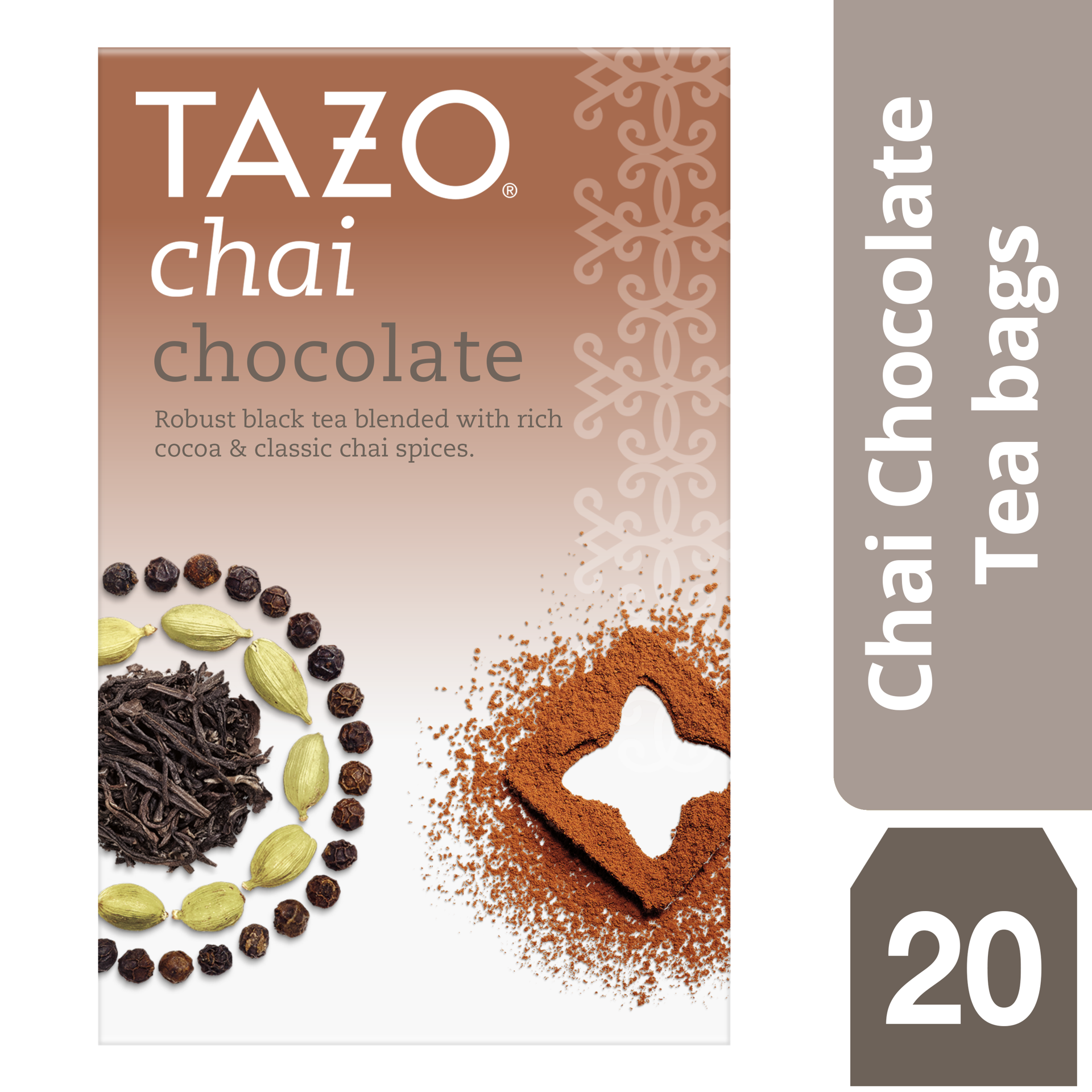 slide 1 of 2, TAZO Tea Bag Chocolate Chai, 20 1N - 20 ct, 20 ct