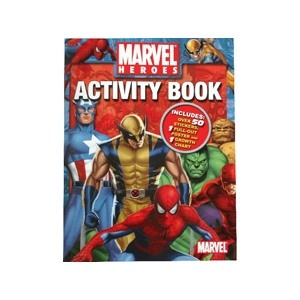 slide 1 of 1, Marvel Heroes Activity Book, 1 ct