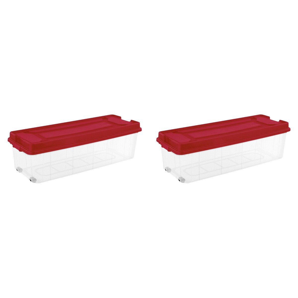 slide 5 of 13, Sterilite Tree Box Rocket Red, 1 ct