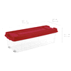 slide 3 of 13, Sterilite Tree Box Rocket Red, 1 ct
