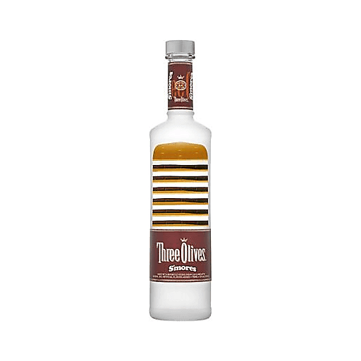 slide 1 of 1, Three Olives S'mores Vodka, 750 ml