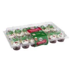 two-bite Original Vanilla & Chocolate Cupcakes 20 oz