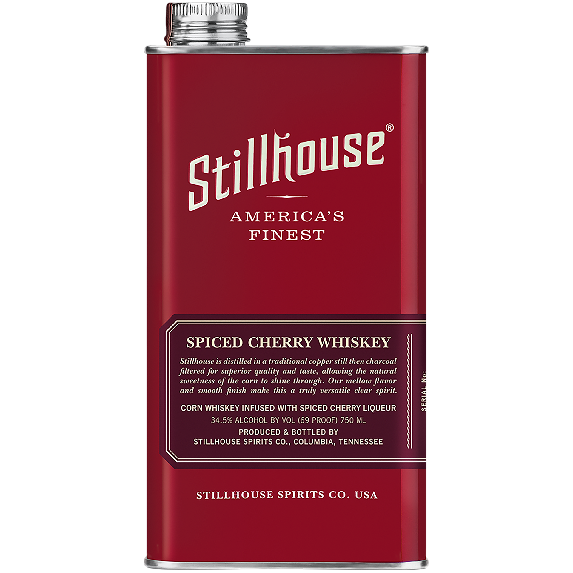 slide 1 of 5, Stillhouse Spiced Cherry Whiskey 34.5% 75Cl/750Ml, 750 ml