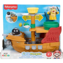 Fisher-Price Little People My Mario Bowser's Airship