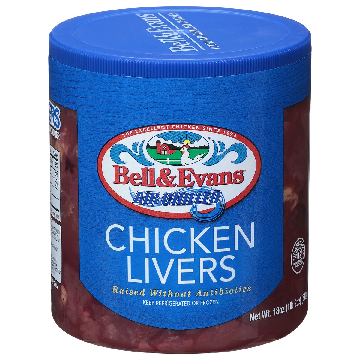 slide 5 of 11, Bell & Evans Air Chilled Chicken Livers, 18 oz