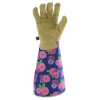 slide 4 of 9, Miracle-Gro Rose Pruning Leather Palm Glove, MED