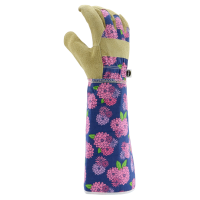 slide 6 of 9, Miracle-Gro Rose Pruning Leather Palm Glove, MED