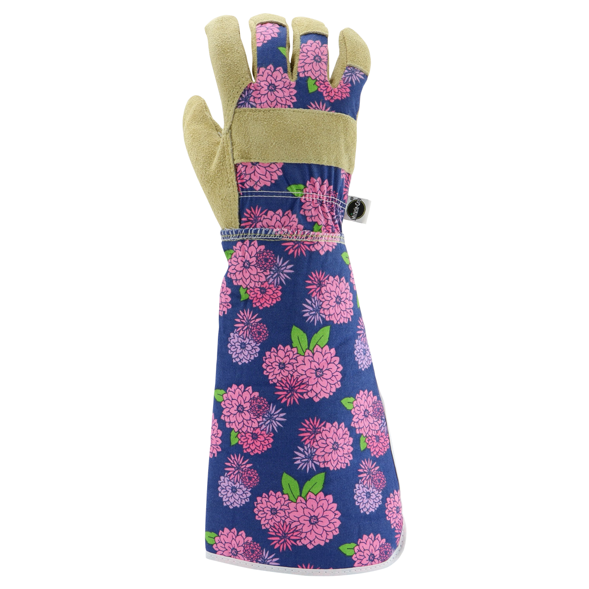 slide 1 of 9, Miracle-Gro Rose Pruning Leather Palm Glove, MED