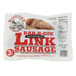 Slovacek's Bar-B-Que Seasoned Link Sausage