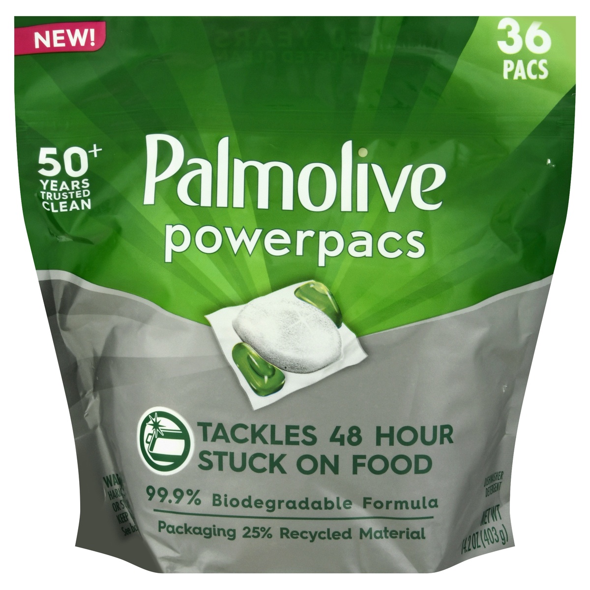 Palmolive Dishwasher Detergent, Power Pacs 36 ct Shipt