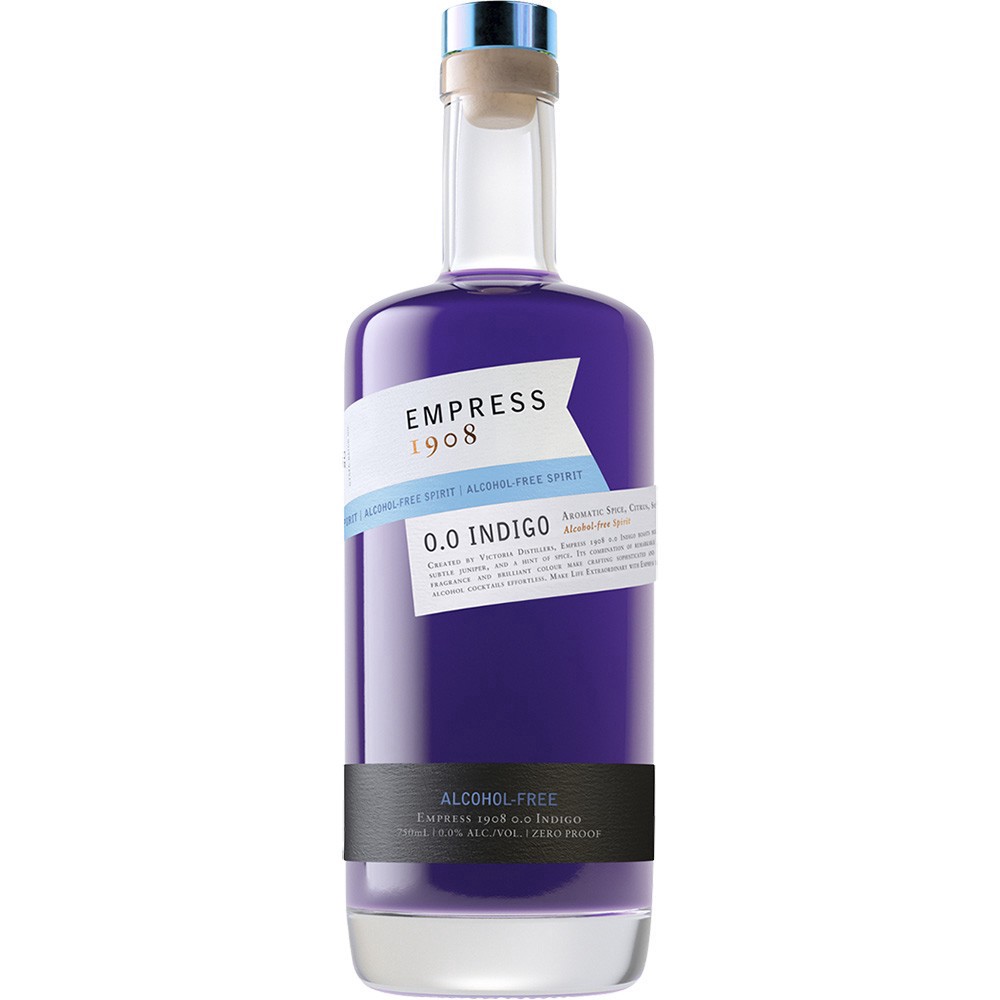 slide 1 of 1, Empress 1908 Indigo, 750 ml