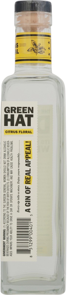 slide 6 of 12, Green Hat Gin Green Hat Citrus Floral Gin, 750ML, 750 ml