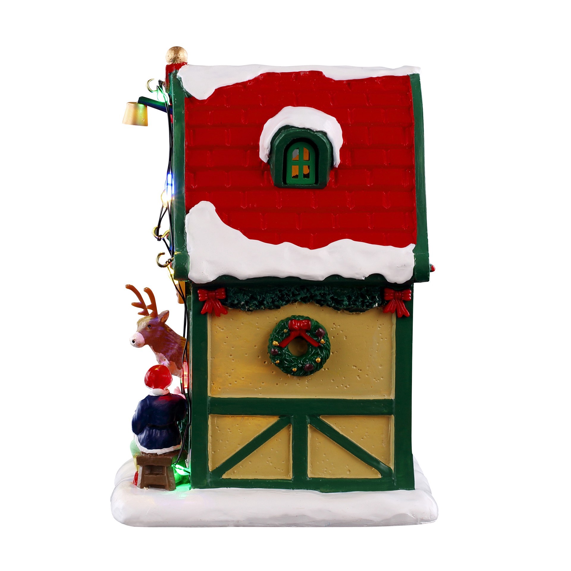 slide 3 of 4, Lemax Santa's Wonderland Cupid's Den, 5.2 in x 3.66 in x 3.66 in