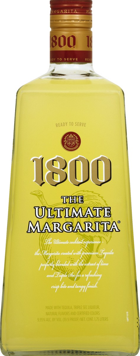 slide 1 of 10, 1800 Margarita 1.75 lt, 1.75 liter