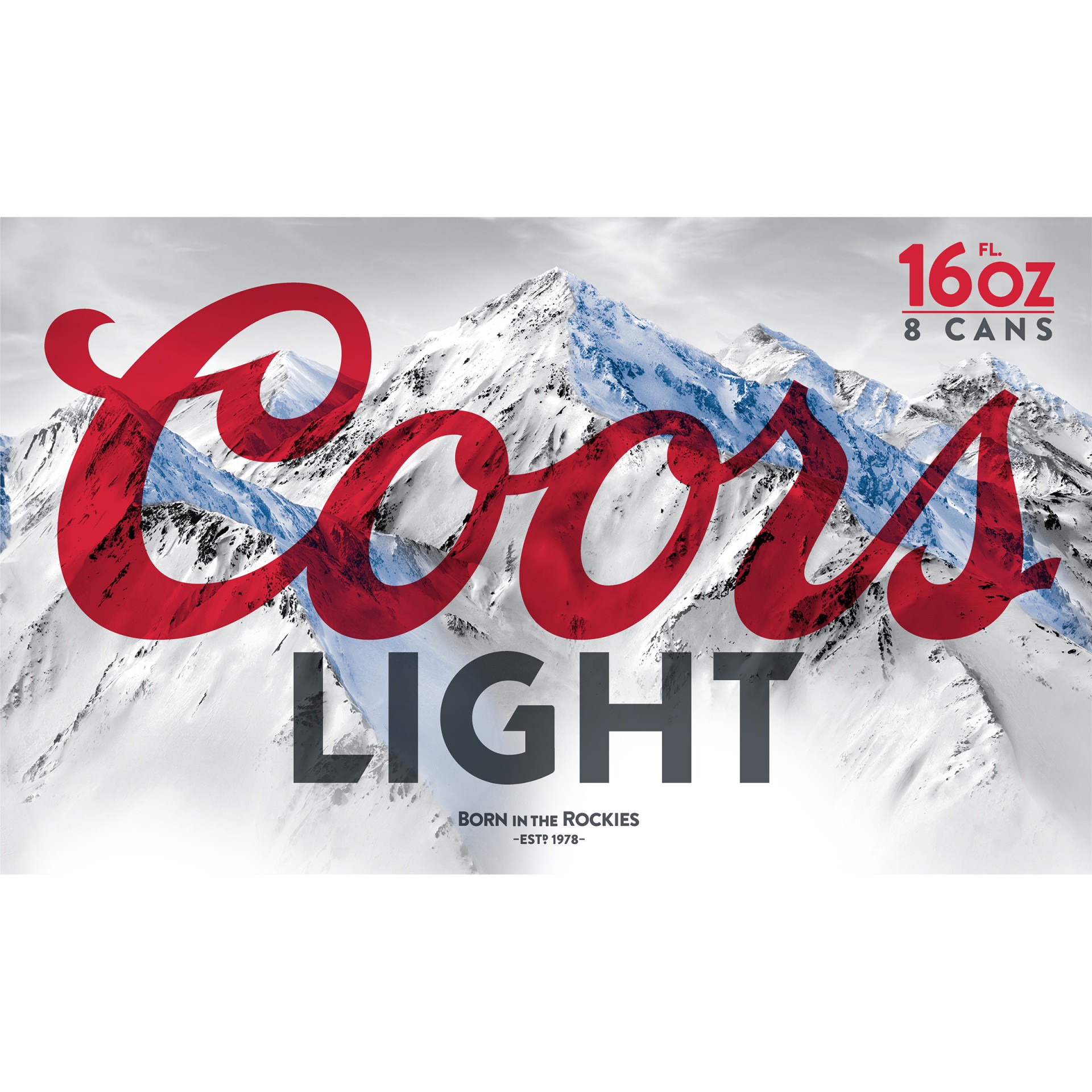 slide 5 of 6, Coors Light Cans, 128 fl oz