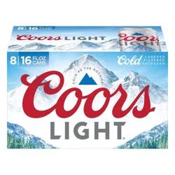 Coors Light Cans