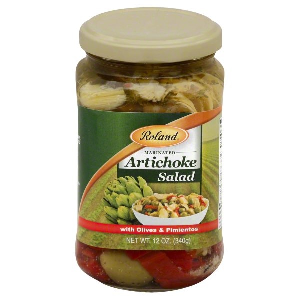 slide 1 of 1, Roland Fancy Artichoke Salad, 12 oz