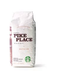 Starbucks Pike Place Medium Roast Whole Bean Coffee - 16 oz