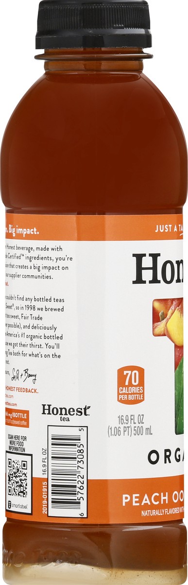 slide 10 of 10, Honest Teas Organic Peach Oolong Tea - 16.9 fl oz, 16.9 fl oz