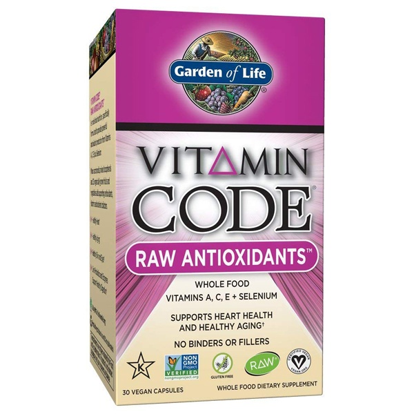 slide 1 of 1, Garden of Life Raw Vitamin Code Antioxidant Vegetarian Capsules, 30 ct