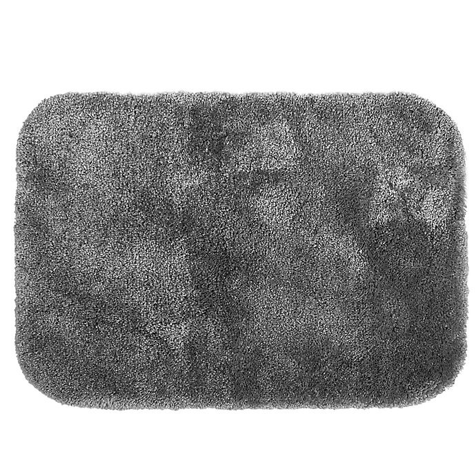 slide 1 of 1, Wamsutta Duet Bath Rug - Pewter, 17 in x 24 in