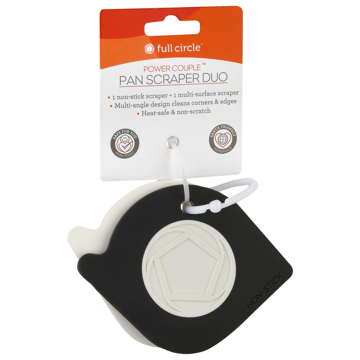 slide 5 of 9, Full Circle Power Couple Pan Scraper Duo 1 ea, 1 ct