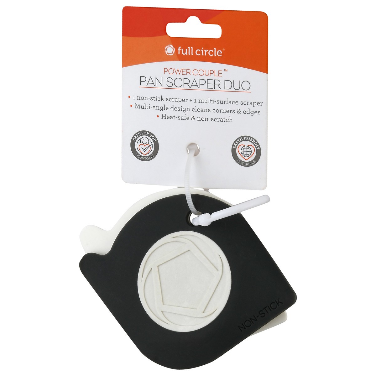 slide 2 of 9, Full Circle Power Couple Pan Scraper Duo 1 ea, 1 ct