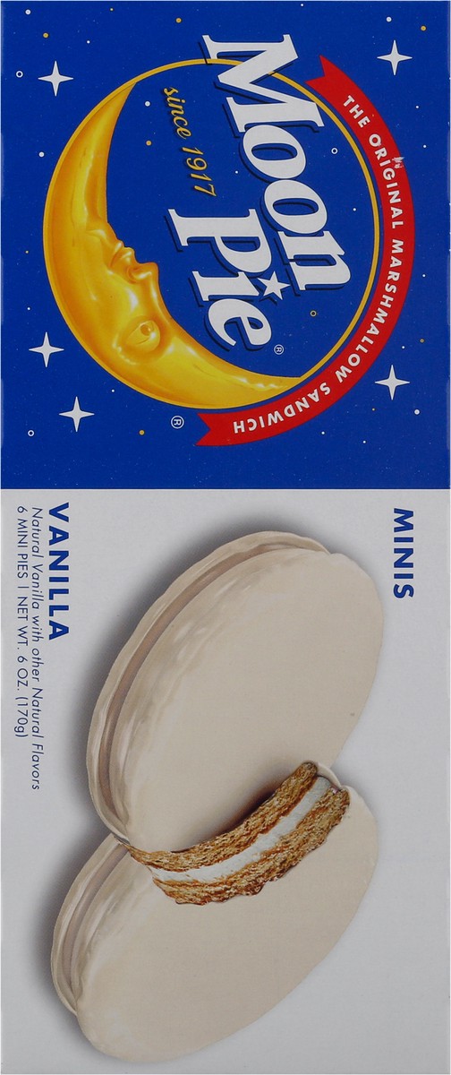 slide 4 of 14, Moon Pie Mini Vanilla, 6 ct