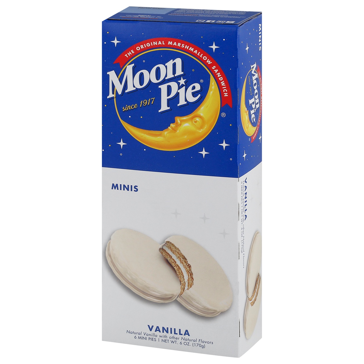 slide 3 of 11, Moon Pie Mini Vanilla, 12 oz