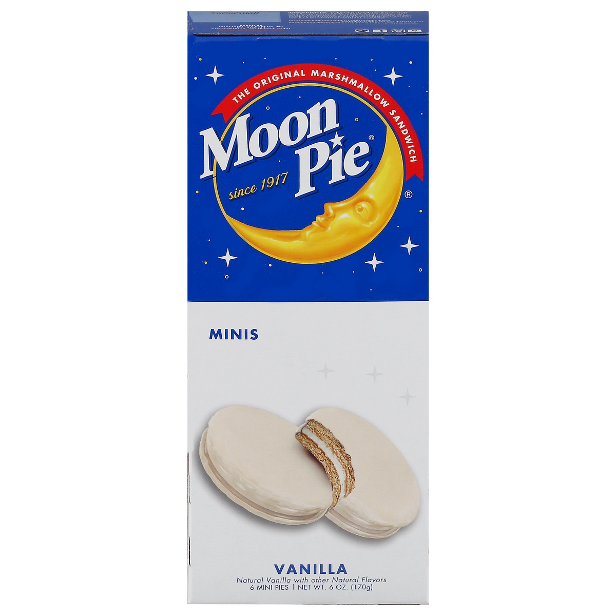 slide 1 of 11, Moon Pie Mini Vanilla, 12 oz