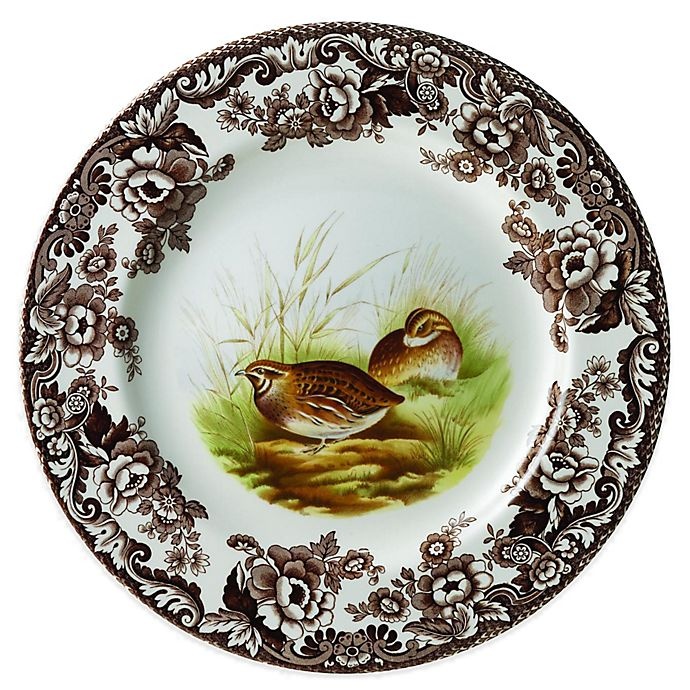 slide 1 of 1, Spode Woodland Quail Dinner Plate, 1 ct