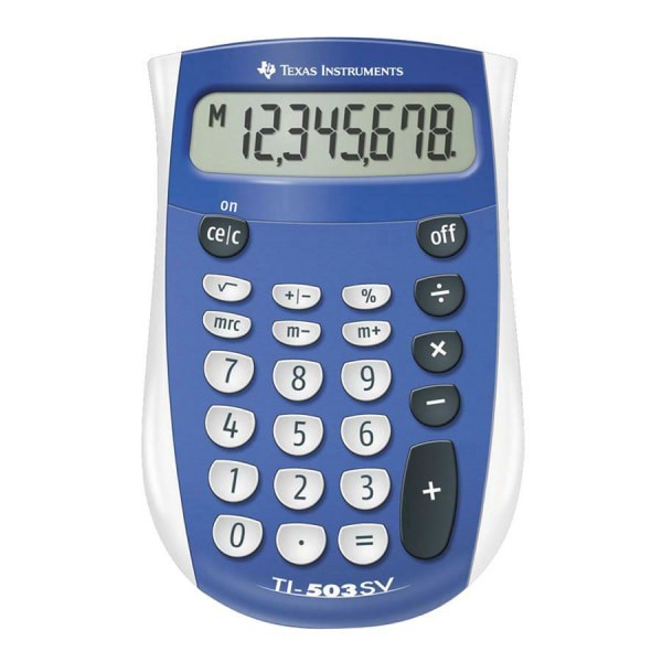 slide 4 of 4, Texas Instruments® TI-503SV Display Calculator, 1 ct