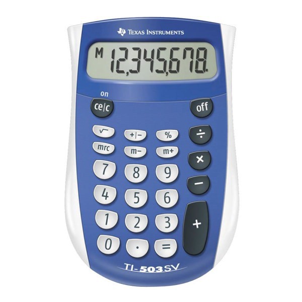 slide 3 of 4, Texas Instruments® TI-503SV Display Calculator, 1 ct