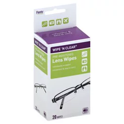 Flents Pre-Moistened Lens Wipes - Each