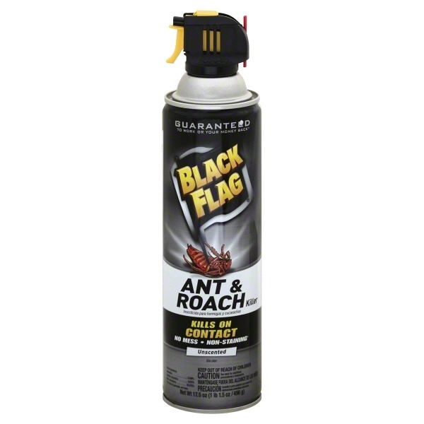 slide 1 of 1, Black Flag Roach & Ant Unscented Trigger, 17.5 oz