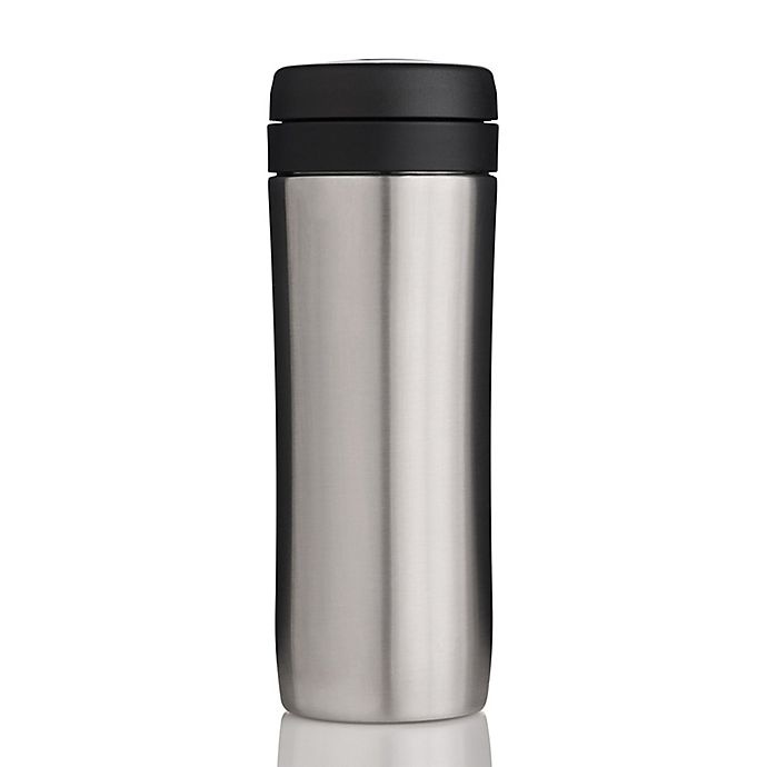 slide 1 of 1, ESPRO Coffee Travel Press - Stainless Steel, 12 oz