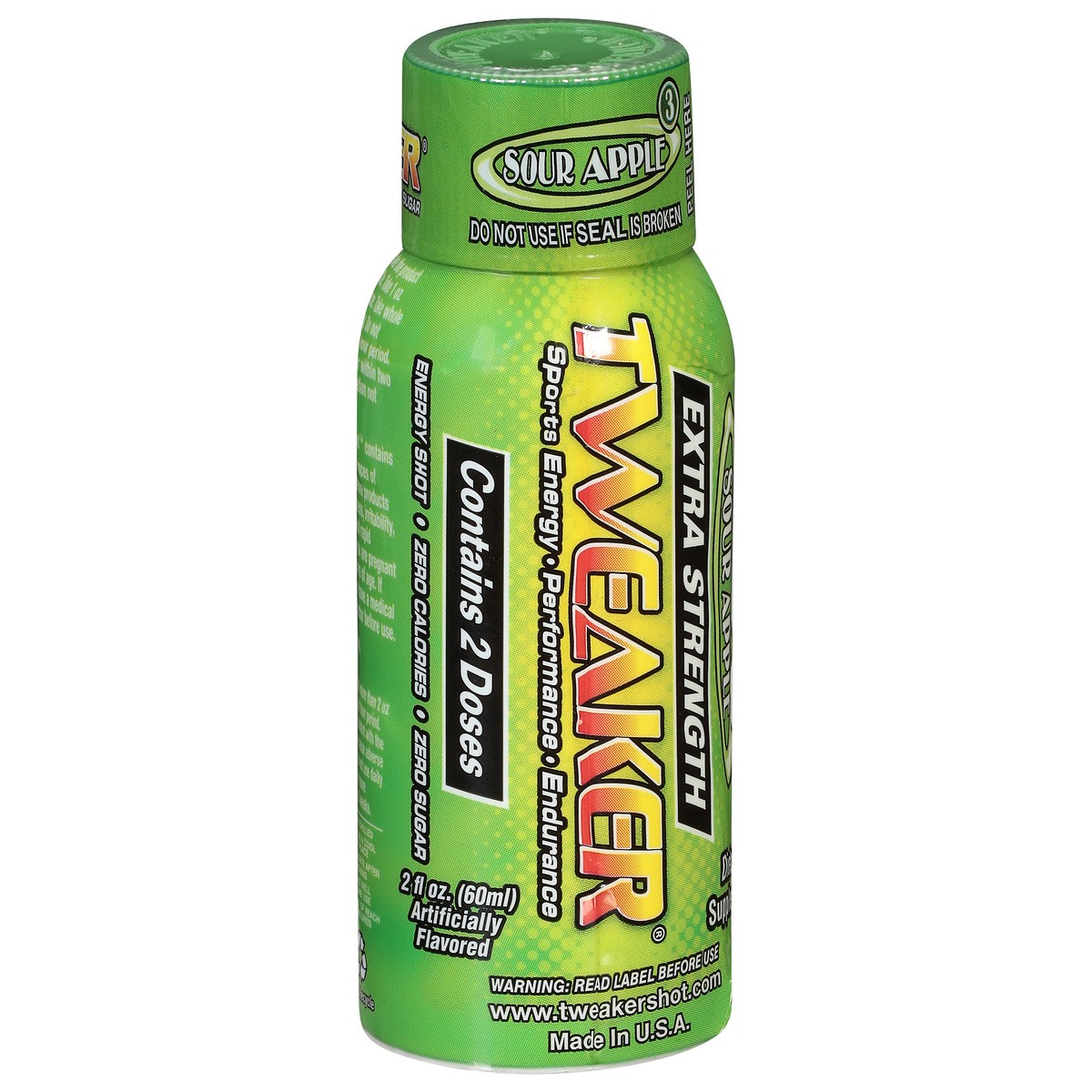 slide 11 of 13, Tweaker Extra Strength Sour Apple Energy Shot - 2 fl oz, 2 fl oz