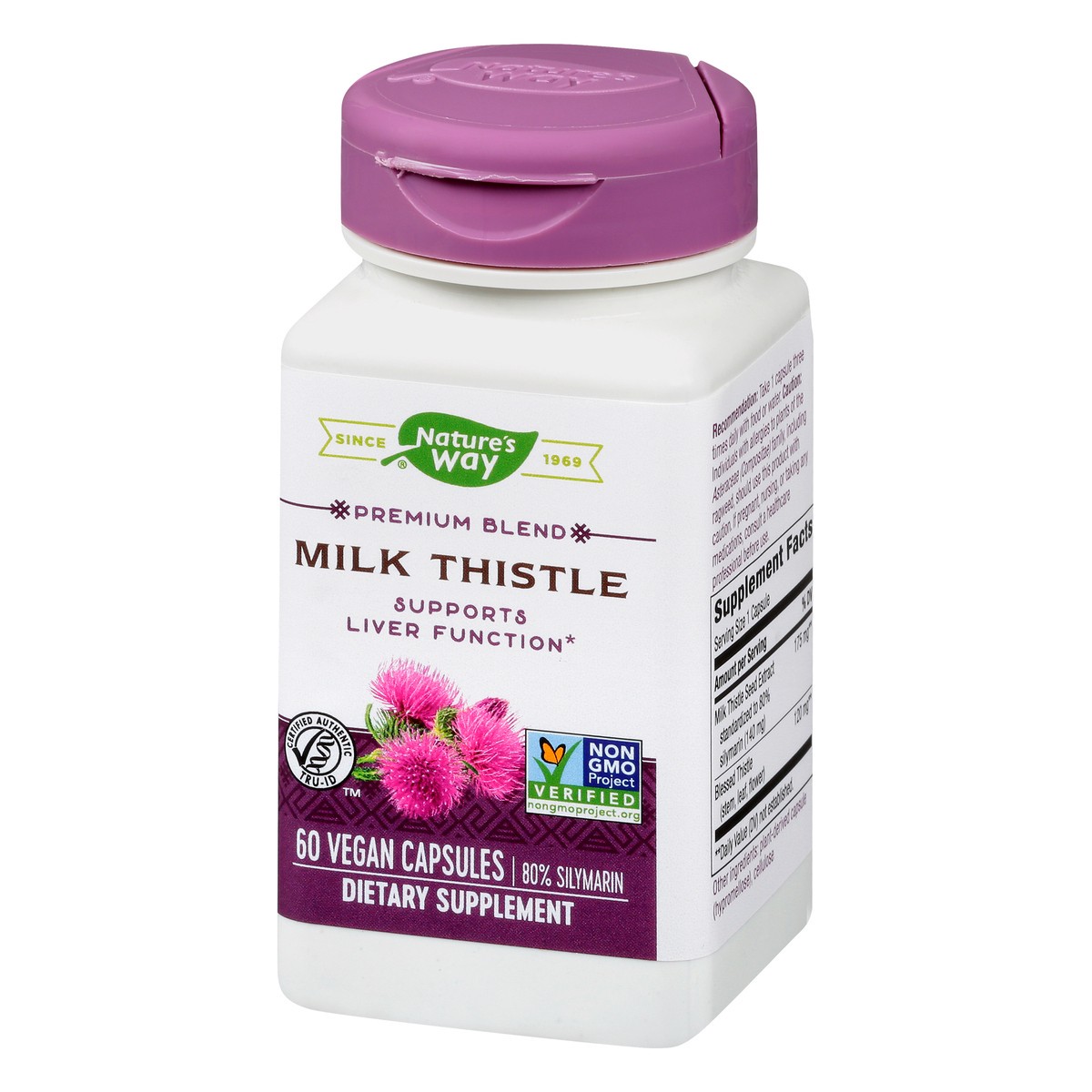 slide 8 of 9, Nature's Way Milk Thistle 60 Vegan Capsules, 60 ct