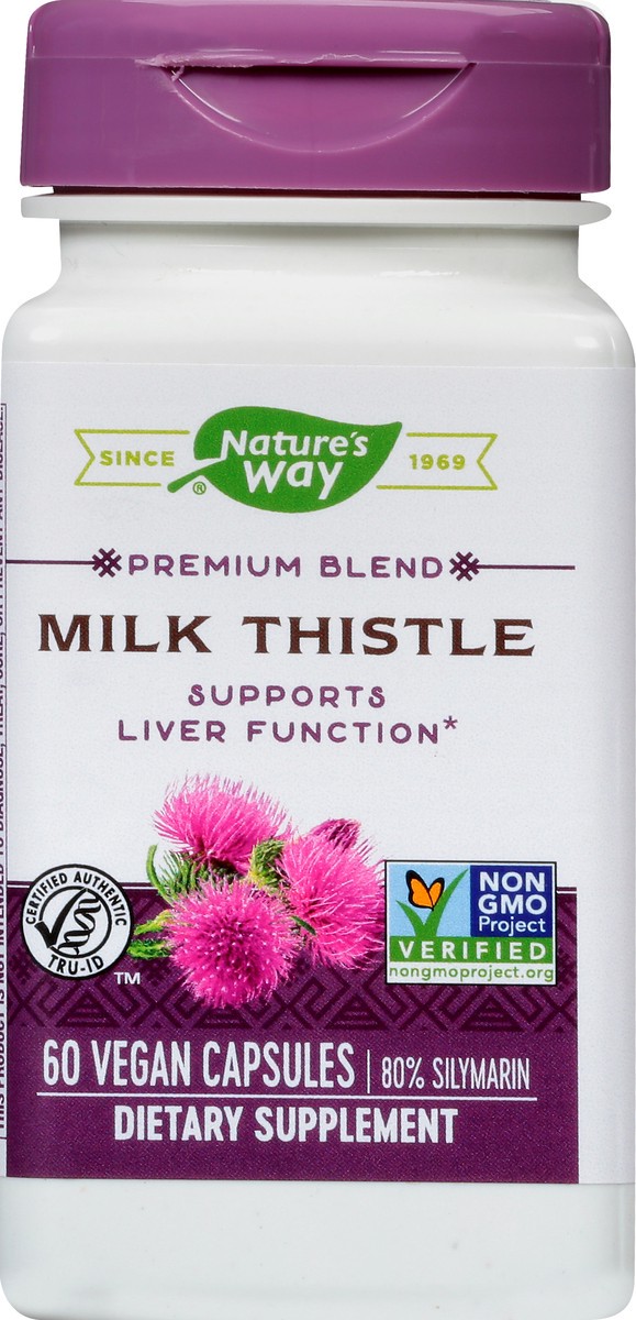 slide 6 of 9, Nature's Way Milk Thistle 60 Vegan Capsules, 60 ct