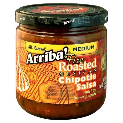 slide 1 of 2, Arriba! Chipotle Salsa, 16 oz