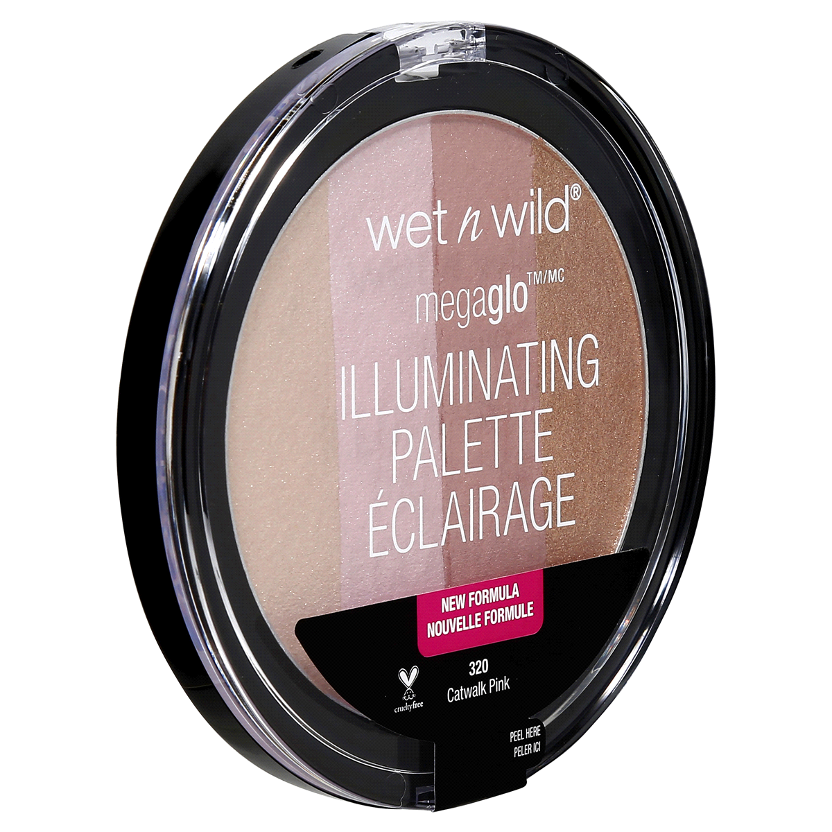 slide 3 of 3, wet n wild Catwalk Pink 320 Illuminating Palette 0.35 oz, 0.405 oz