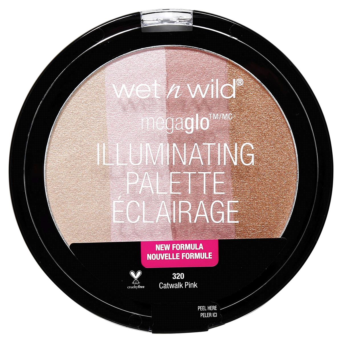 slide 1 of 3, wet n wild Catwalk Pink 320 Illuminating Palette 0.35 oz, 0.405 oz