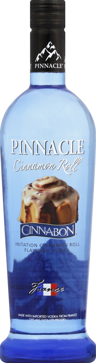 slide 2 of 2, Pinnacle Cinnabon Flavored Vodka, 750 ml