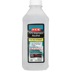 H-E-B Isopropyl Alcohol First Aid Antiseptic – 70%