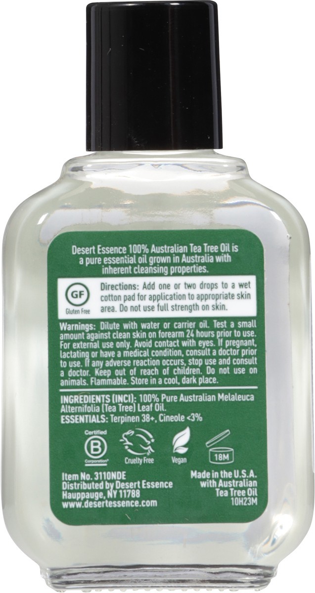 slide 8 of 14, Desert Essence 100% Pure Australian Tea Tree Oil, 1 fl oz